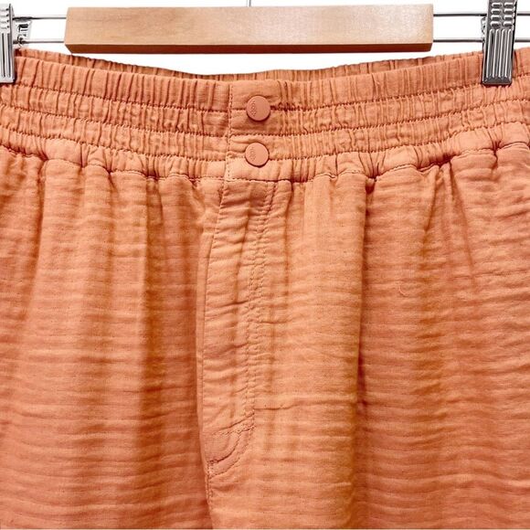Free People Movement Flipside Textured Pants Sedona Sunrise Size Small Beachy - Picture 13 of 16